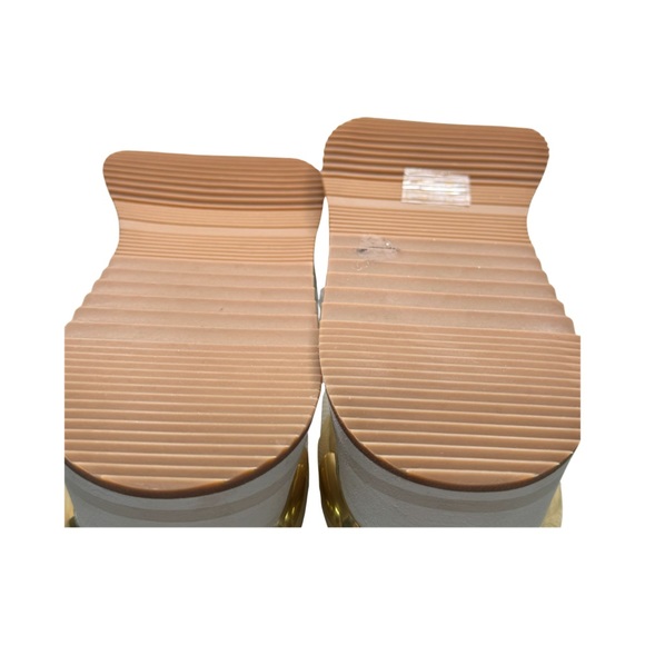 MICHAEL Michael Kors Monique Knit Sneaker White/Gold-tone Accents NWOT Size 9.5 - Picture 11 of 15